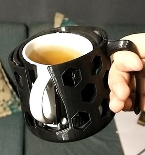 gyroskopisch Tasse Stabilisator Kamerad Becher Kaffee 3d print model - Mito3D
