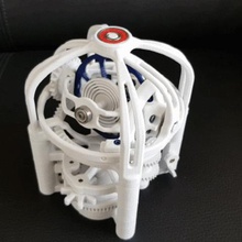 gyrotourbillon various 3d print model - Mito3D