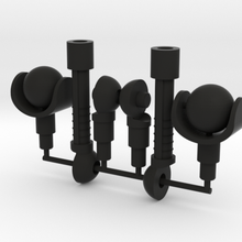 girotrón brazos micronautas 5mm microhombre Escargot 3d print model - Mito3D