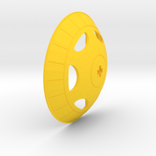 gyrotron wheel micronauts microman 5mm escargot 3d print model - Mito3D