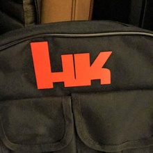 h&k llanura logotipo de hk - heckler koch art señales logotipos 3d print model - Mito3D