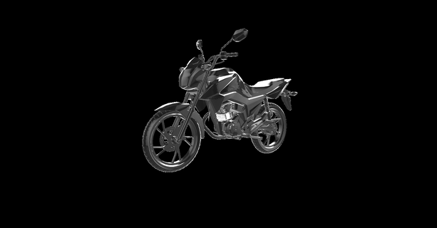 h0nda 160 moto Motorrad Motor Fahrrad le la motorrad 3d print model - Mito3D