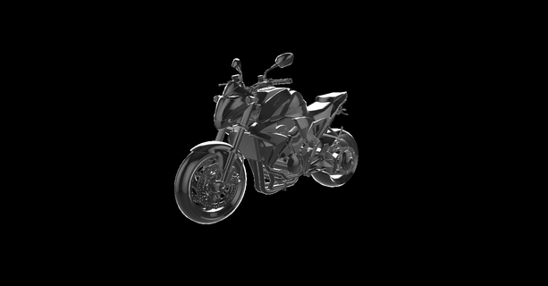 h0nda cb1000r moto motocicleta motor bicicleta motorrad 3d print model - Mito3D