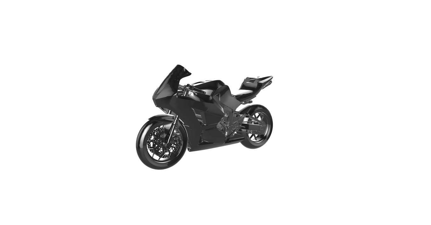 h0nda cbr1 moto Motorrad Motor Fahrrad le la motorrad 3D print model - Mito3D