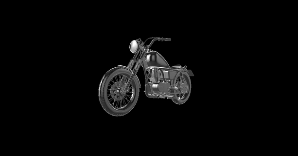 h0nda cg125 vecchio scuola moto motociclo motore bicicletta motocicletta motorrad 3d print model - Mito3D