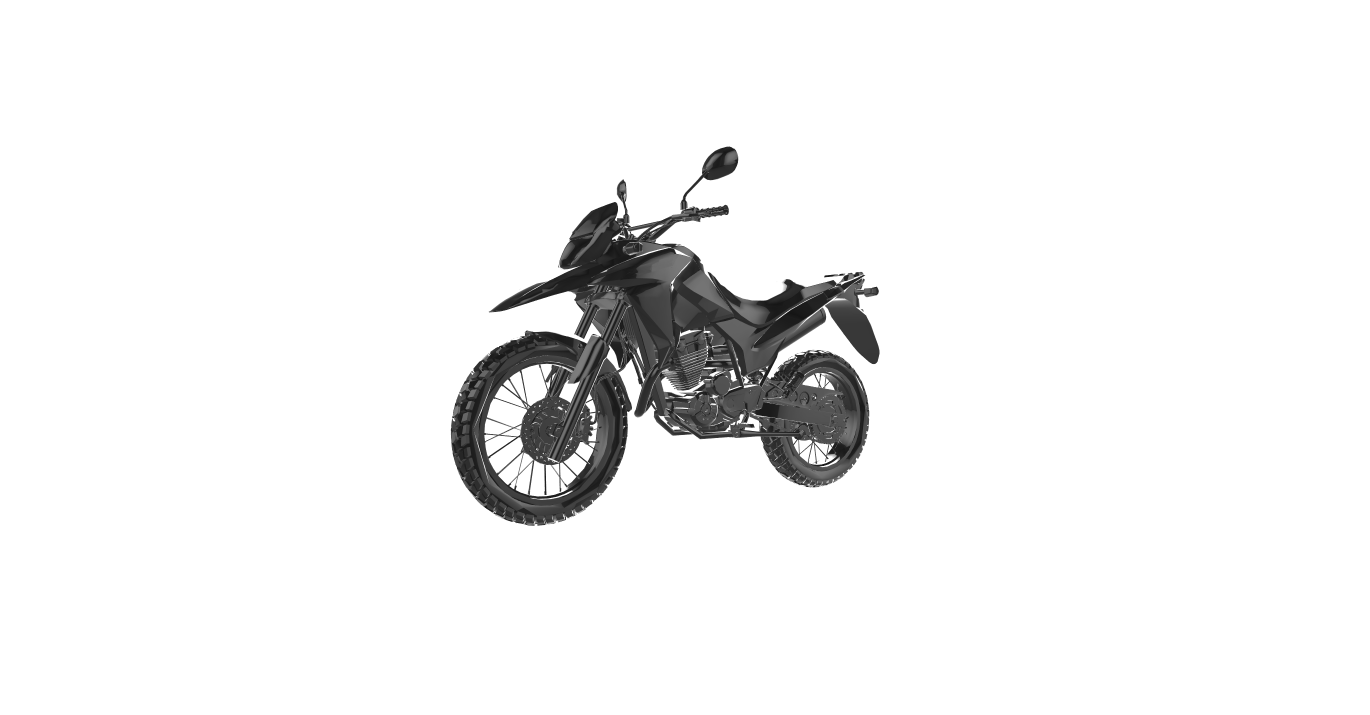 h0nda xre300 moto Motorrad Motor Fahrrad le la motorrad 3D print model - Mito3D
