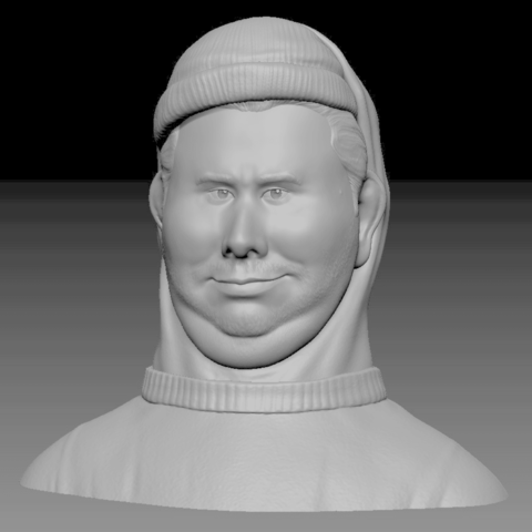 h3h3 art ethan klein bust toshi 3D print model - Mito3D
