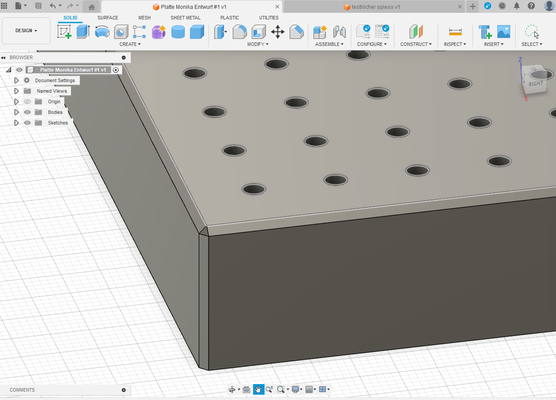 tablett blockierbrett blockierung tafel oma quadrat keln betroffen wolle handarbeit 3d print model - Mito3D
