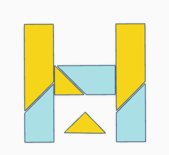 h puzzle - hard puzzles 3d print model - Mito3D