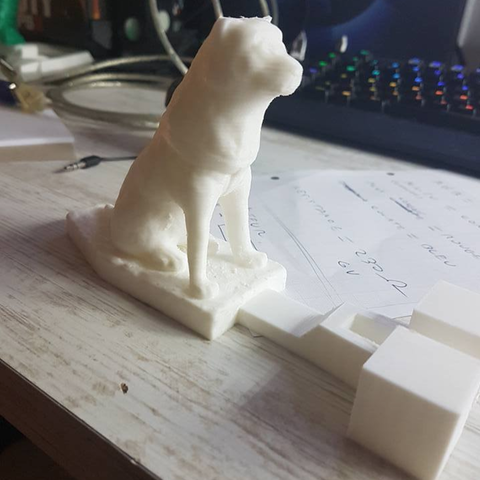 hachiko-smartphone gadget 3D print model - Mito3D