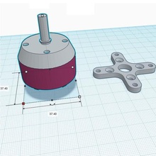 hacker brushless-motor a30-28s v4 verschiedene motor brushless 3d print model - Mito3D