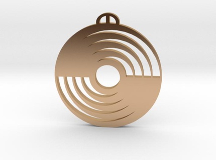 hadorf bayern crop circle pendant crop circle circle harvest pendant pendant  3d print model - Mito3D