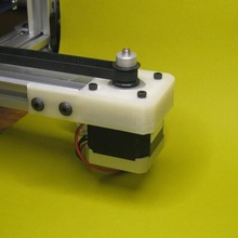 hadron ord bot rigid y-motor bracket tool 3d 3d-printer y-axis printer parts 3d print model - Mito3D