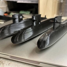 hai lung classe submarino 3d print model - Mito3D