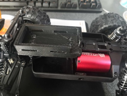 haiboxing 16889a Pro 77mm lipo bandeja hbx 1 16 rc batería 3d print model - Mito3D