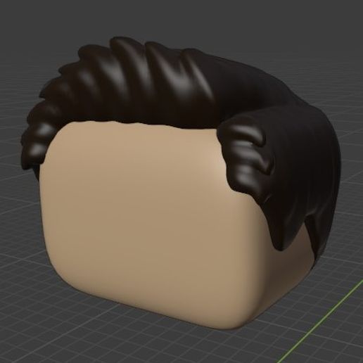 hair 35 funko pop art funkopop 3D print model - Mito3D