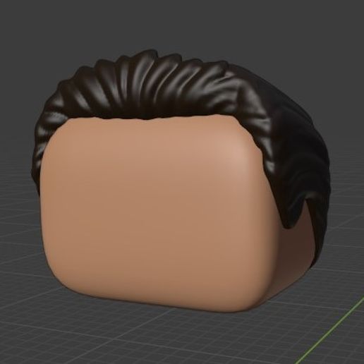 capelli 40 funko pop arte 3D print model - Mito3D