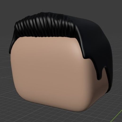 capelli 41 funko pop arte 3D print model - Mito3D