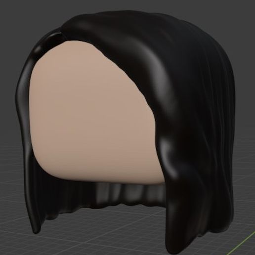 hair 43 funko pop art funkopop 3D print model - Mito3D