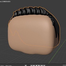 cabelo 47 funko pop ferramenta 3d print model - Mito3D