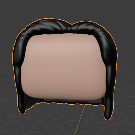 hair 53 funko pop fashion 3D print model - Mito3D