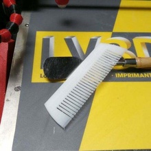 cabello peine Moda 3d impresora impresión barra oblicua bricoloup accesorios 3d print model - Mito3D