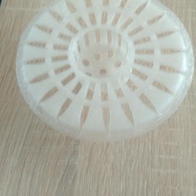 cabello filtro de ducha casa 3d print model - Mito3D