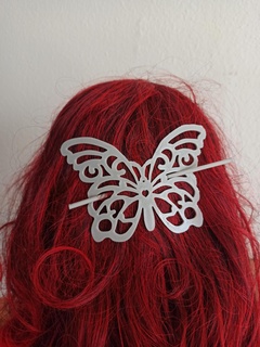 capelli pin farfalla pinze odiare pino 3d print model - Mito3D