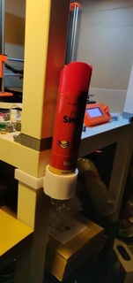 Haar sprühen Halter Unterstützung Mangel Tabelle Haarspray Haarsprayhalter Ikea 3d Drucker Zubehör 3d print model - Mito3D