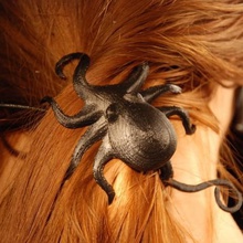 hair stick octopus bun cover various 3d print model - Mito3D
