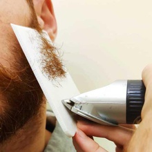 cabeleireiro de nivelamento pentear gadget a casa descasque nível barba o cabelo loja pente 3d print model - Mito3D