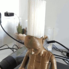 peludo robótica remix jogo pavor dreads boneca articulados mulher 3d print model - Mito3D