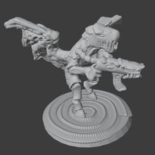 hairy xenos flappers game animal wargames miniature 3d print model - Mito3D