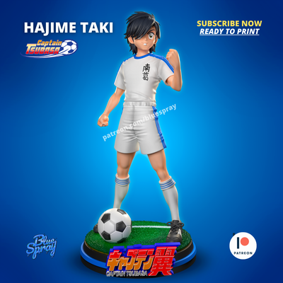 hajime kunst anime spielzeug zahl skulptur futbol held comic cosplay karikatur fußball ball 3d print model - Mito3D