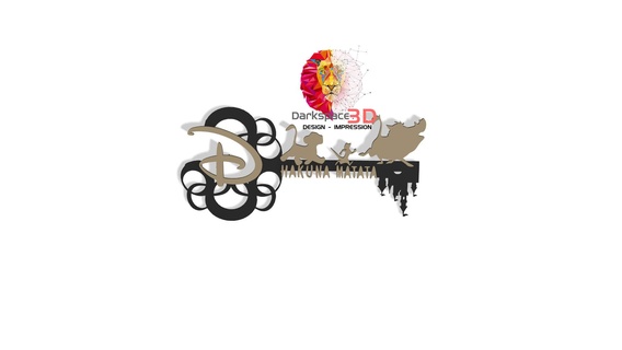 hakuna matata chiave disney disneyland Leone re 3d print model - Mito3D