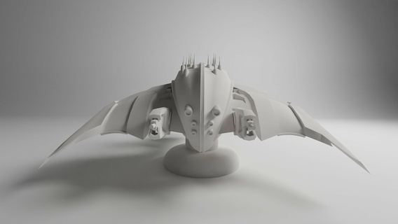 hal0 fantasma jogos aréola halo3 halo1 desabitado nave carro juguete figura 3d print model - Mito3D
