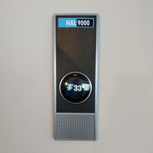 hal 9000 nest thermostat de la façade art le nid maison hal9000 les films 2001 3d print model - Mito3D