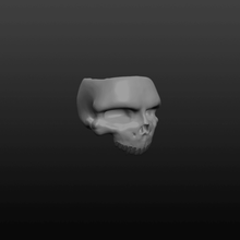 mezza mascella anello gioielli anycubic3d skull ring personalizzato su misura 3d print model - Mito3D