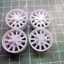 hallibrand wheels 1 24 game tires 1-24 cars rines yeggi hobby scale car models 3d print model - Mito3D