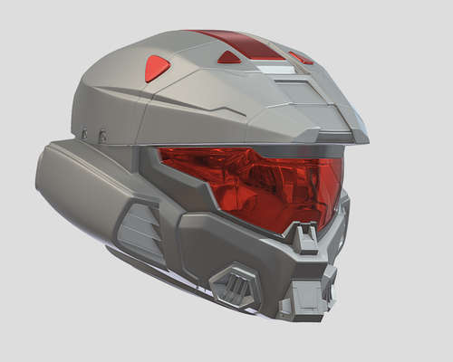 hallo helm 3d print model - Mito3D