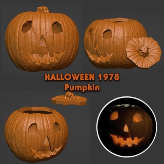 Halloween 1978 classico Jack lanterna arte Michael myers divertimento arredamento Casa luce candela titolare supporto festoso festa 3d print model - Mito3D