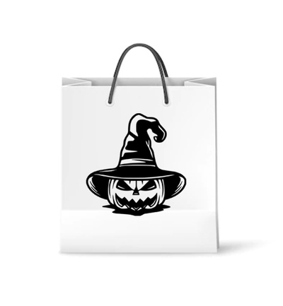 halloween 3 svg stl silueta adesivi caja maglietta decoraci n regalo silhouette 3d print model - Mito3D