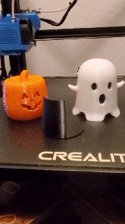 Halloween 3d fantasma zucca scatola sospeso decorazione 3dghost giocattolo vacanza nascondere arredamento printinplace spaventoso divertimento freddo in piedi 3d print model - Mito3D