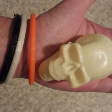 Halloween bracelet bande souple filament ninjaflex bracelets 3d print model - Mito3D