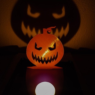 halloween candle holder pumpkin holders decoration 3d print model - Mito3D