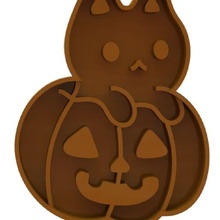 halloween cat cookie cutter embosser ghost pumpkin bat skull 3d print model - Mito3D