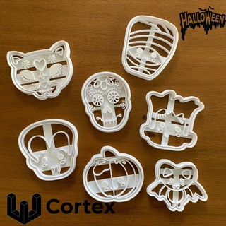 Halloween biscuit coupeurs biscuits cortadores Galleta cortantes galletas moules para 3d print model - Mito3D
