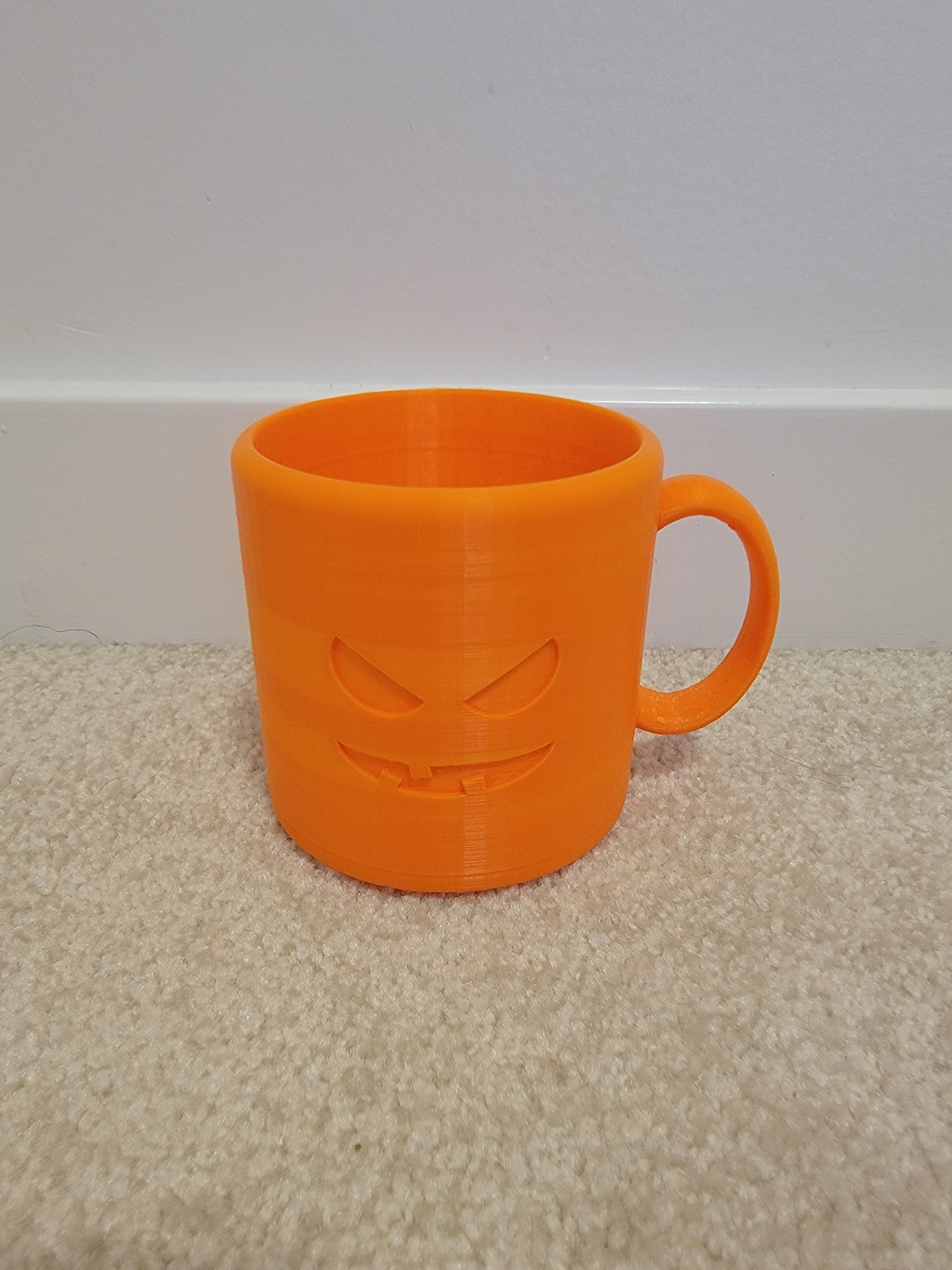 Halloween Tasse 3D print model - Mito3D
