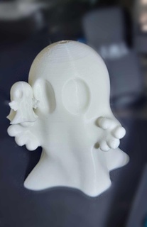 halloween ghost figure art toy 3d print model - Mito3D