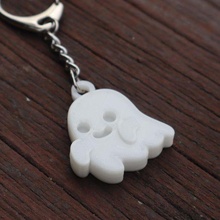halloween ghost keychain gadget cute hardprint 3d print model - Mito3D